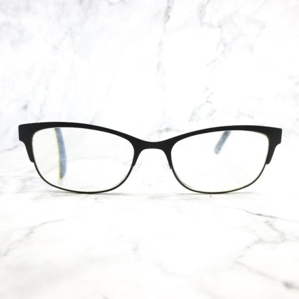Jimmy Choo JC164 10G Eyeglasses Black Full Rim Cat Eye Frames 145